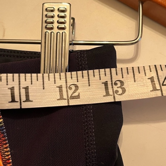 Athleta Tropical Precision Mesh Ankle Tight Sz Medium Athletic Leggings - Picture 8 of 11